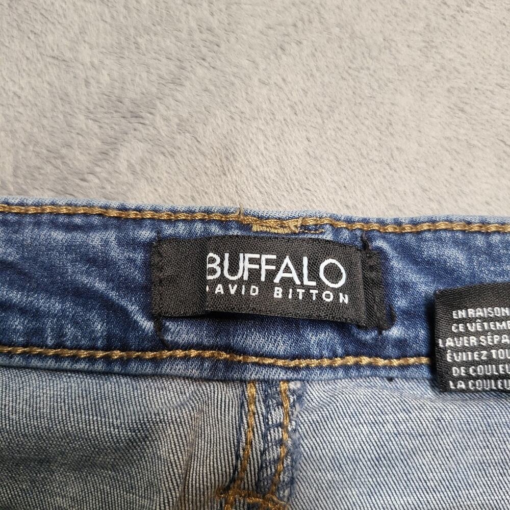 Buffalo David Bitton Jeans Womens 8 Blue Avalon Mid Rise Ankle Skinny Stretch - Picture 3 of 12